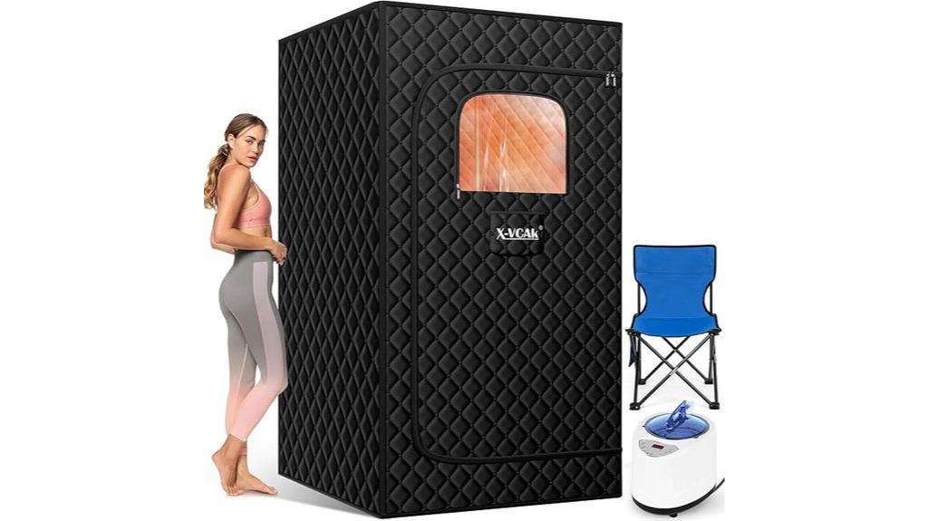 portable sauna box upgrade