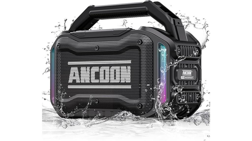 powerful waterproof outdoor speaker