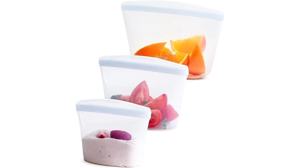 premium silicone food storage