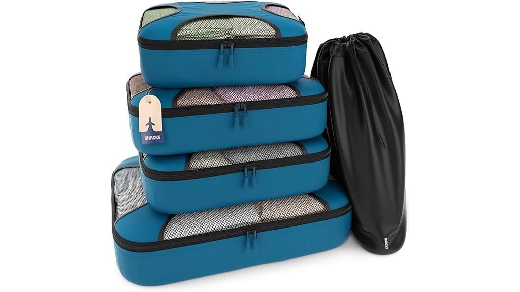 premium travel packing cubes