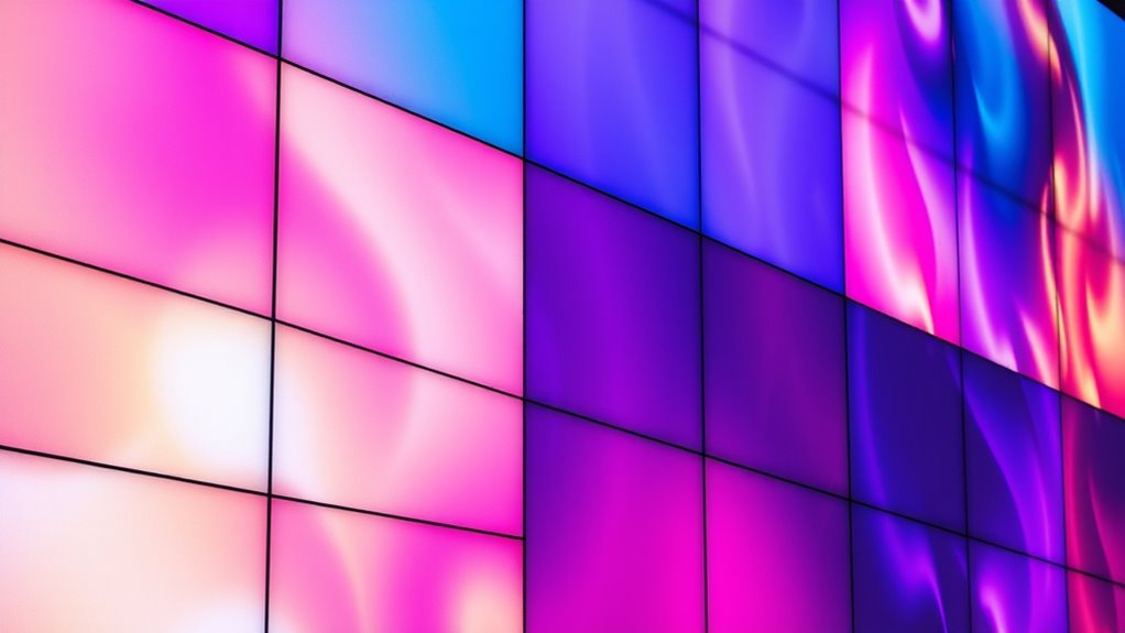 projector brightness and color calibration
