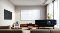 projector distance comparison