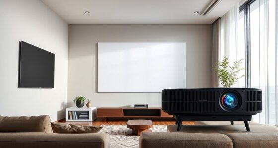 projector distance comparison