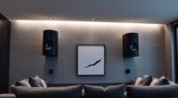 proper surround sound mounting