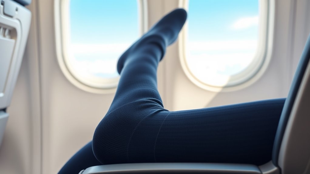 properly fitting travel compression socks