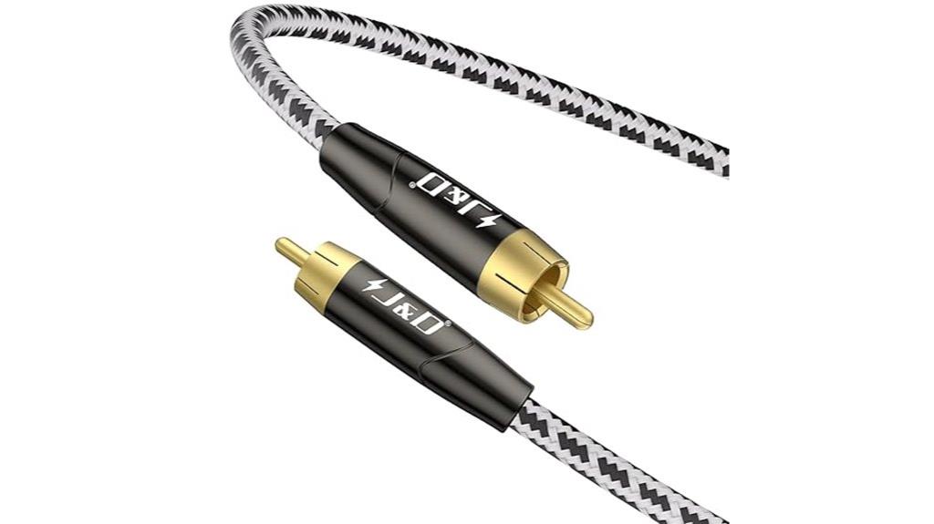 rca audio interconnect cable