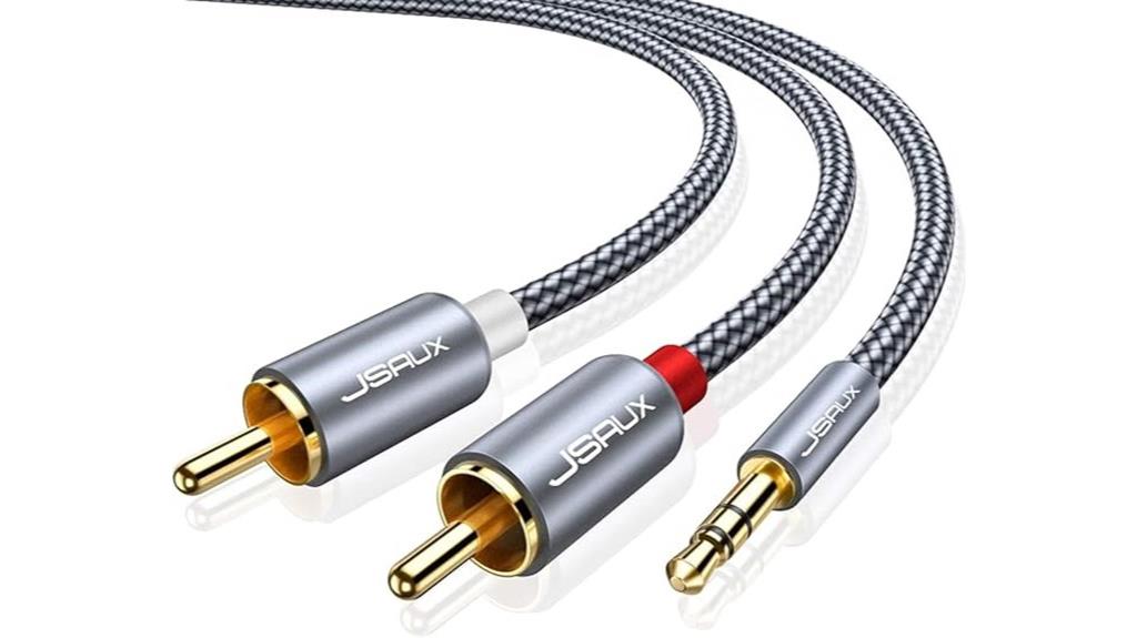 rca to 3 5mm cable