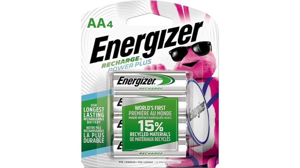 rechargeable aa batteries pack