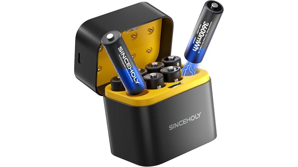 rechargeable aa battery pack