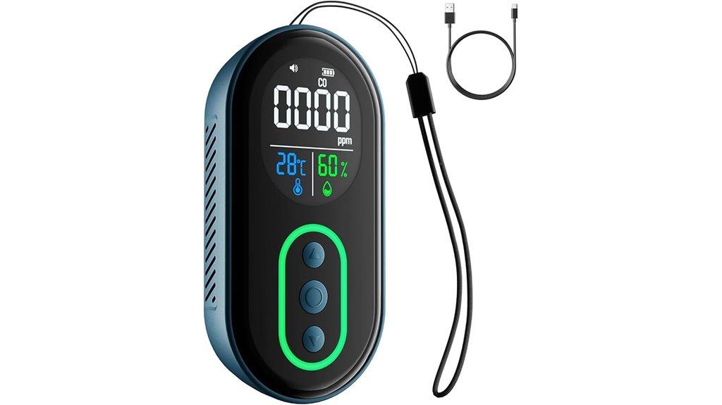 rechargeable co detector