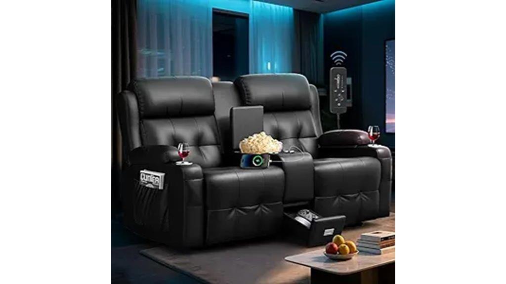 recliner sofa with usb