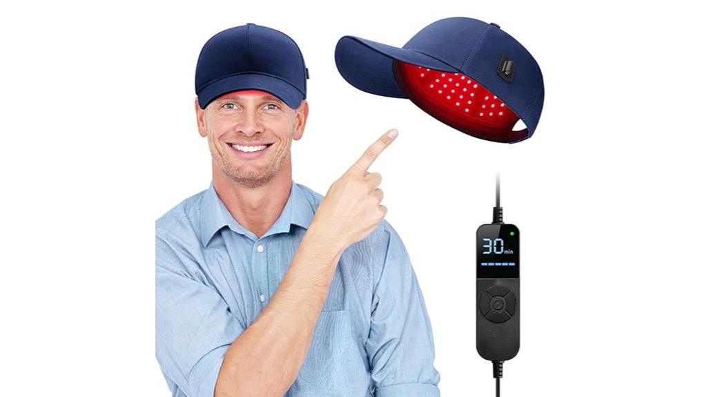 red light hair cap