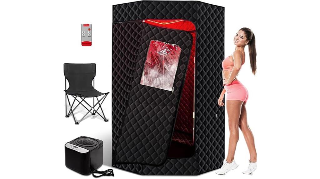 red light sauna detox