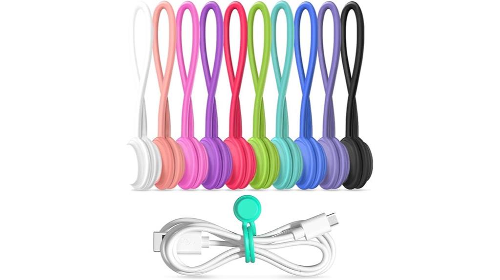 reusable magnetic cable ties