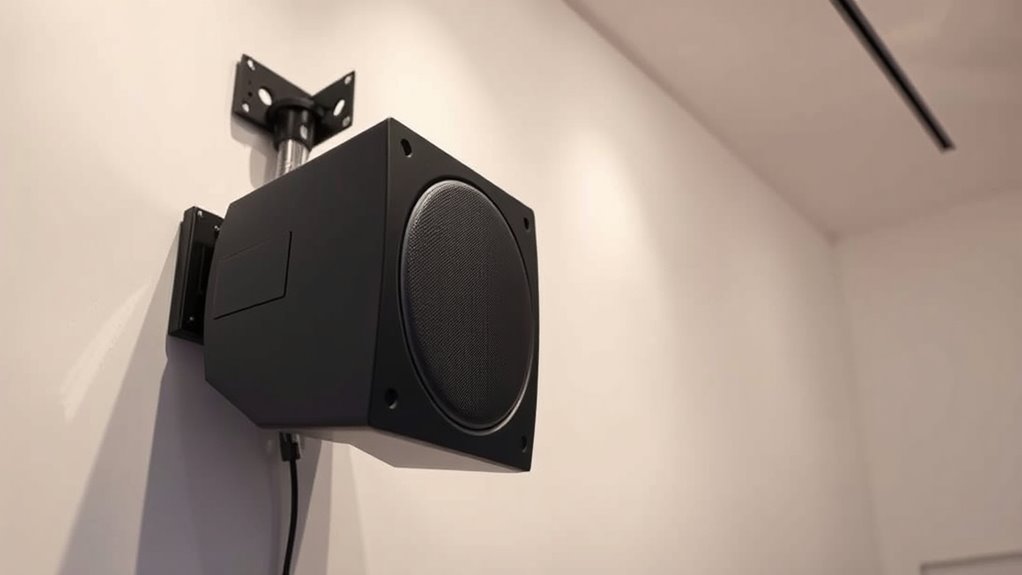 secure mounting for optimal sound