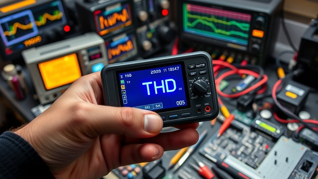 select low thd audio equipment