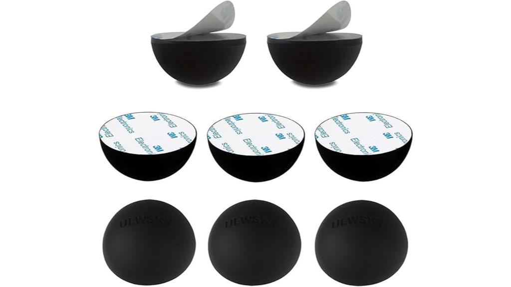 silicone hemisphere bumpers pack