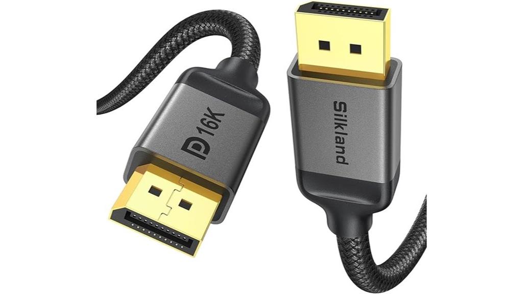 silkland 10ft displayport 2 1