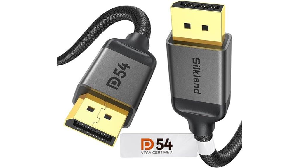 silkland 6 6ft displayport 2 1