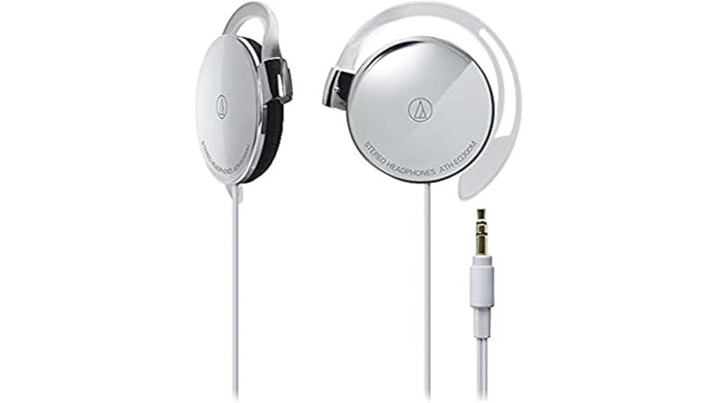 silver ear fit headphones