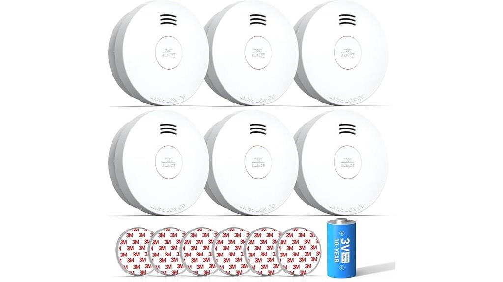 six pack smoke detectors