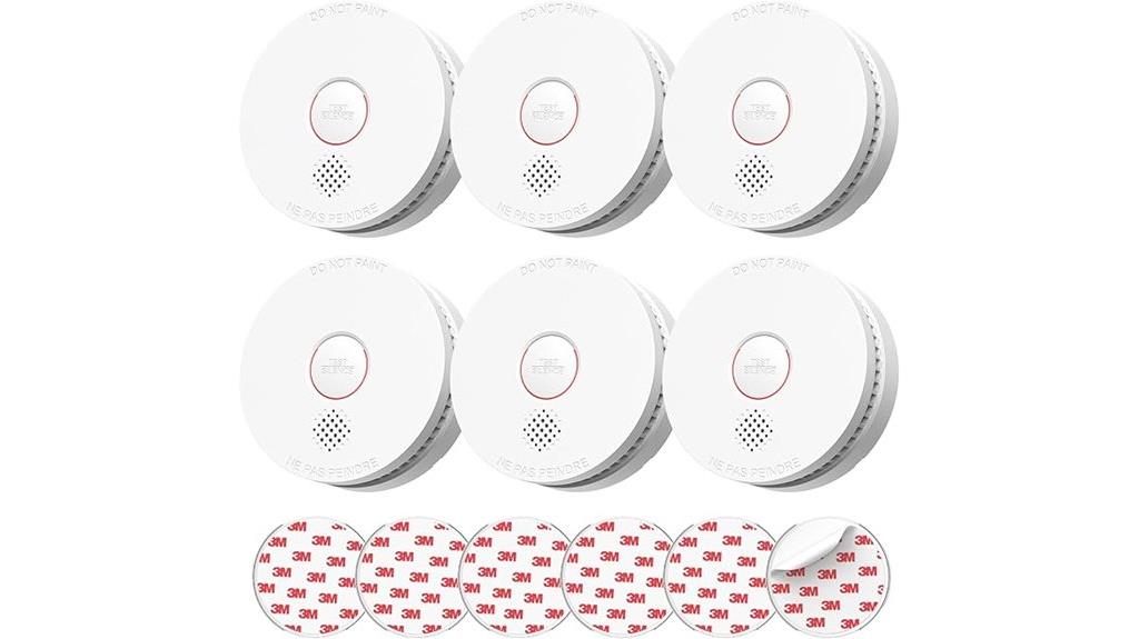 six pack smoke detectors