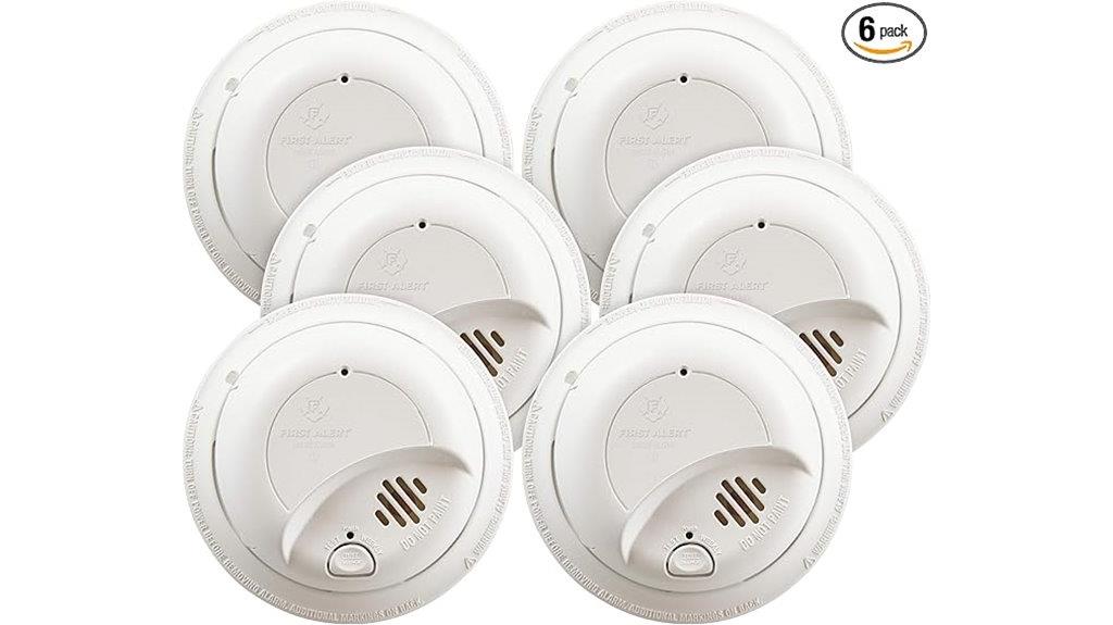 six pack smoke detectors