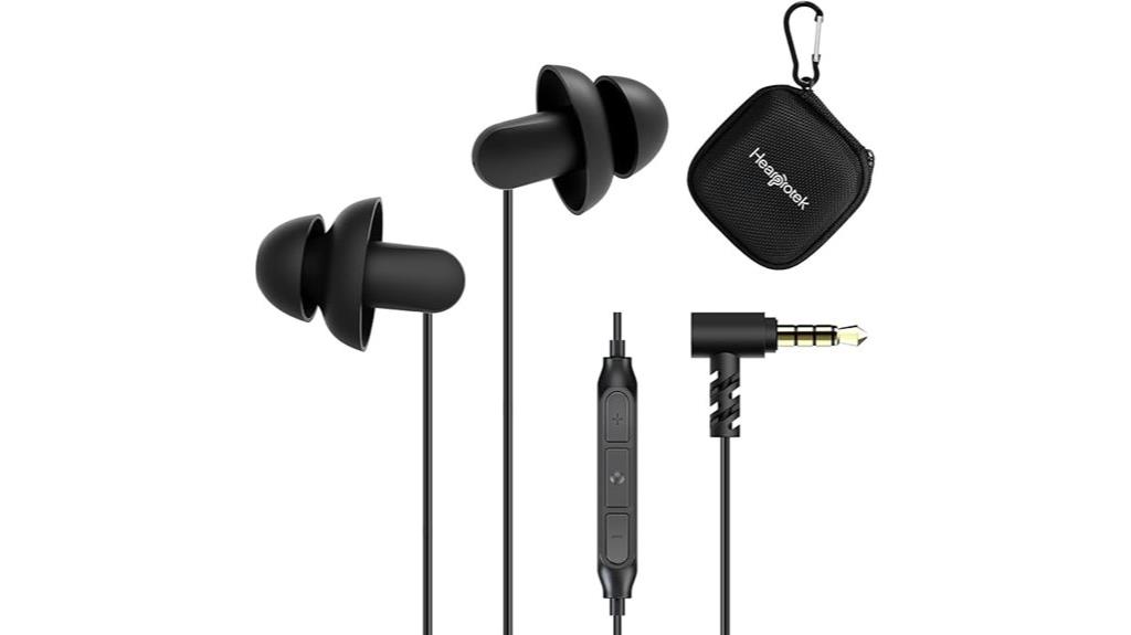 sleep earbuds with volume control