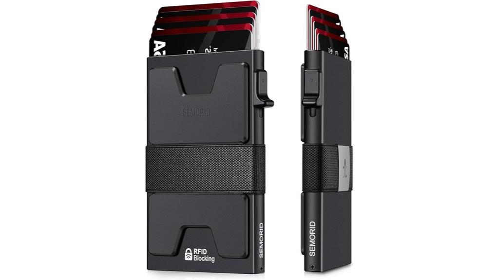 slim aluminum men s wallet