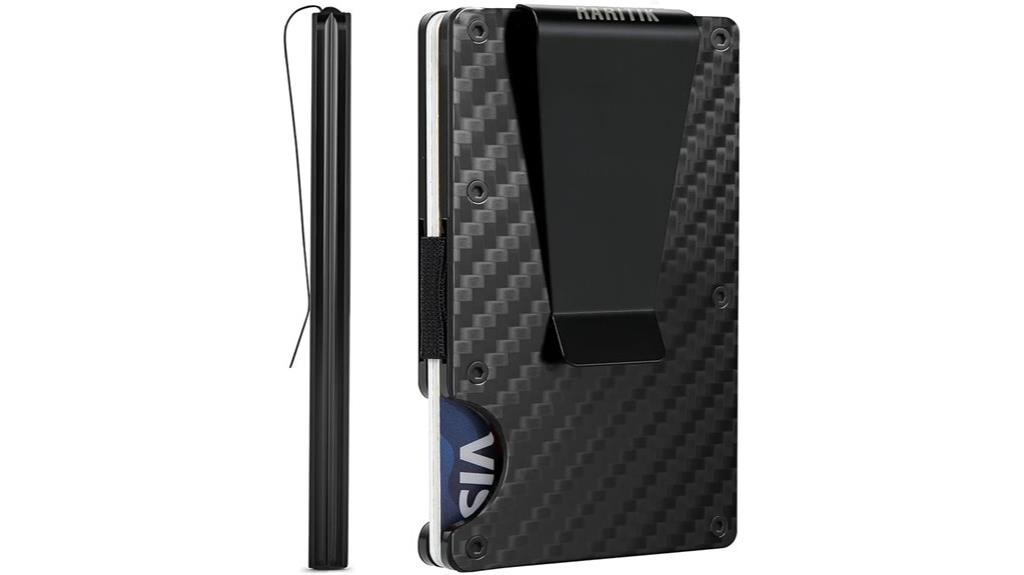 slim carbon fiber wallet