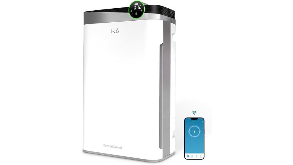smart air purifier with humidifier
