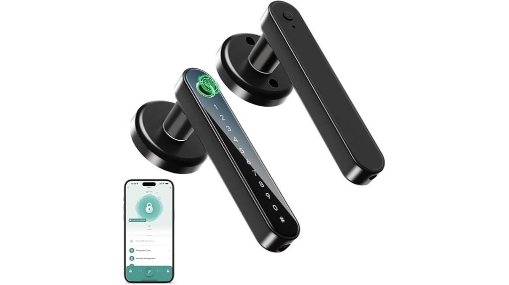 smart fingerprint door lock