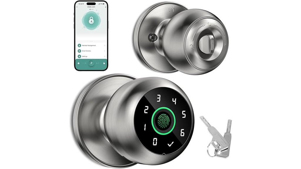 smart fingerprint door lock