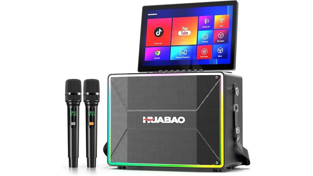 smart karaoke machine features