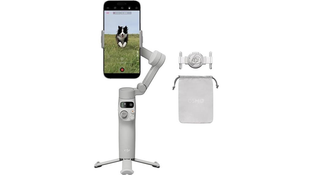 smartphone gimbal stabilizer device