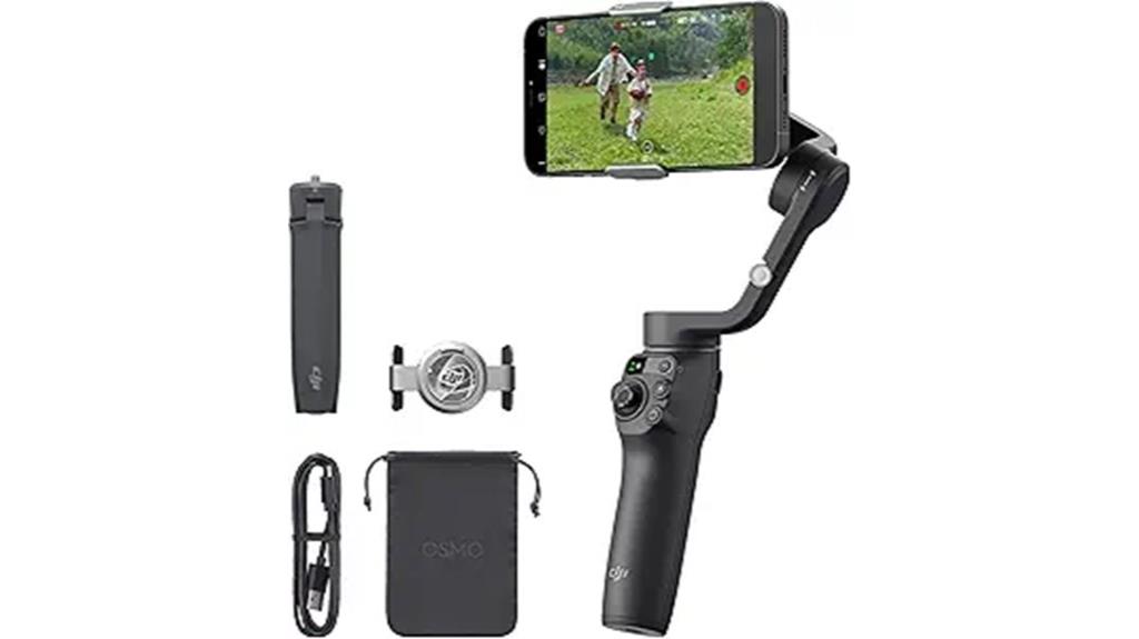 smartphone gimbal stabilizer device