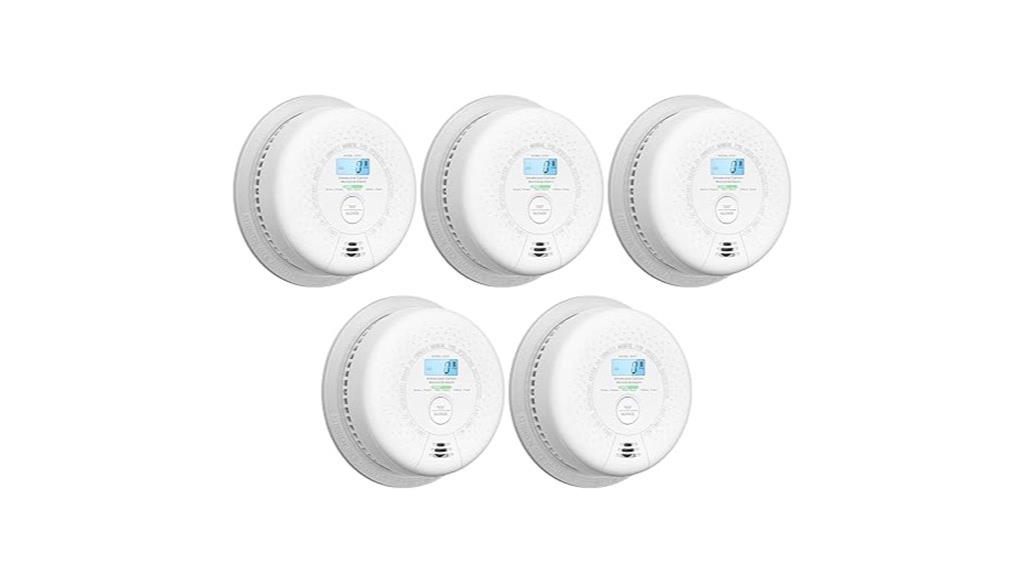 smoke and co detector pack
