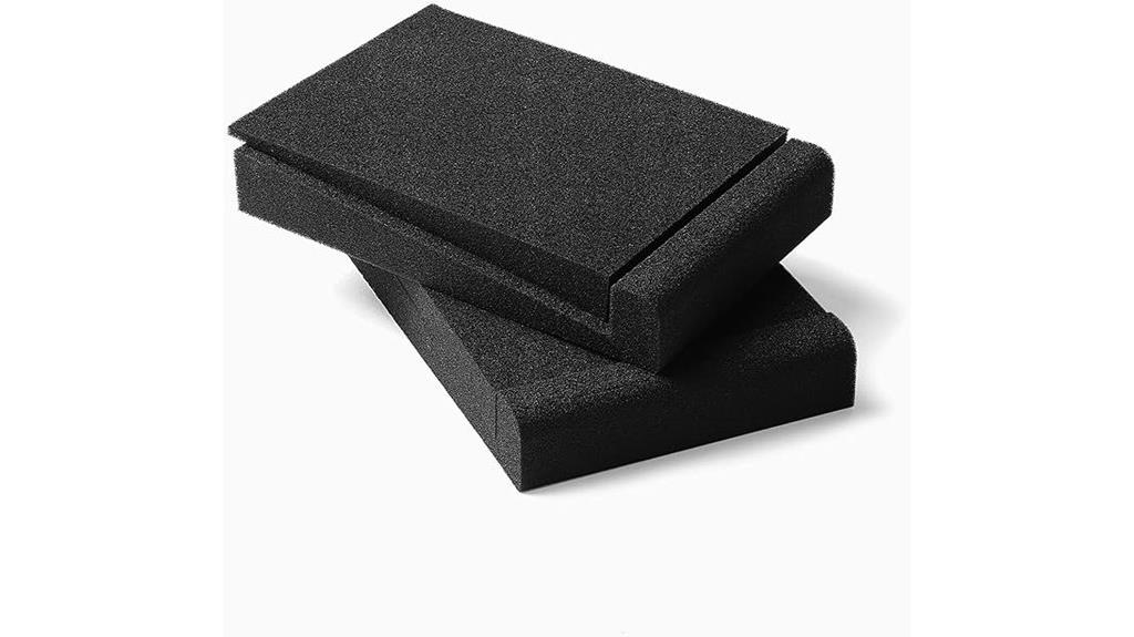 speaker isolation foam pads