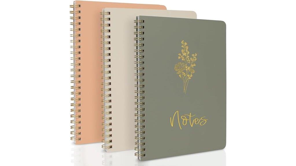 spiral bullet grid journals
