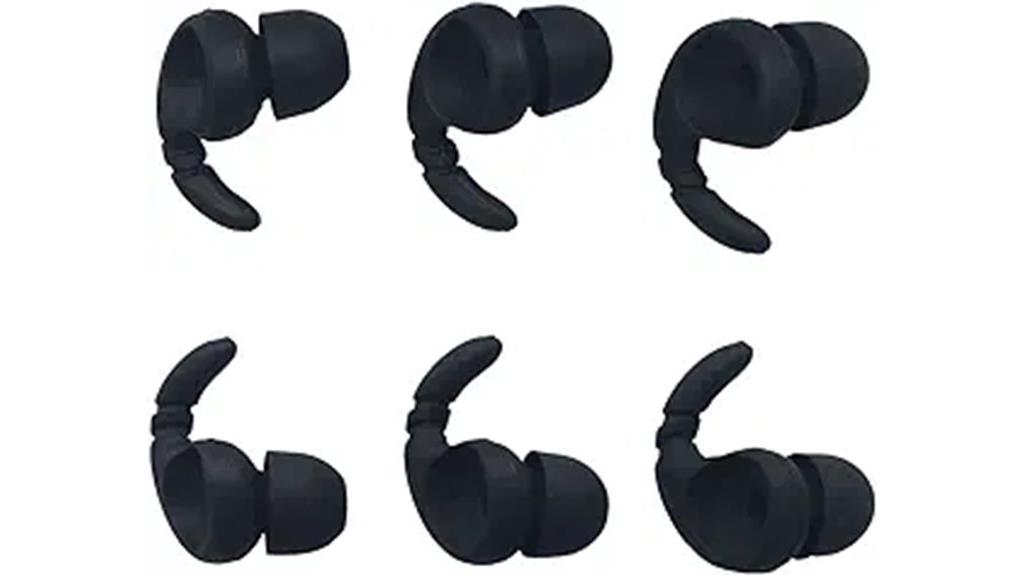 sports earbuds with replacement tips
