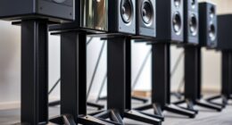 stable speaker stand bases