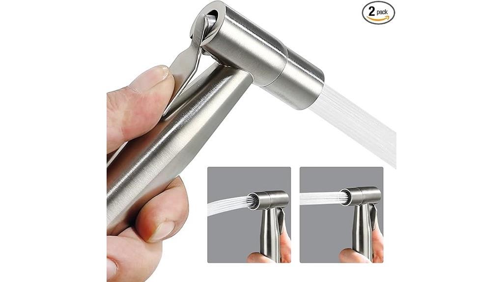 stainless steel handheld bidet