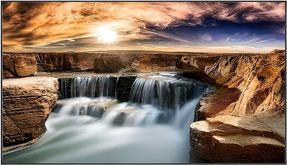 standard throw projector screen