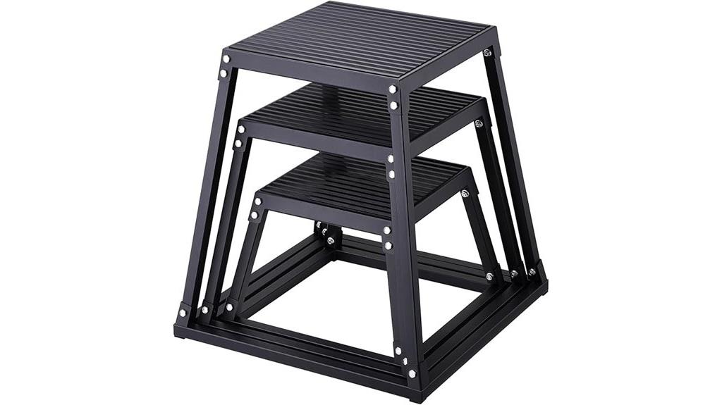 steel 18 inch plyometric box