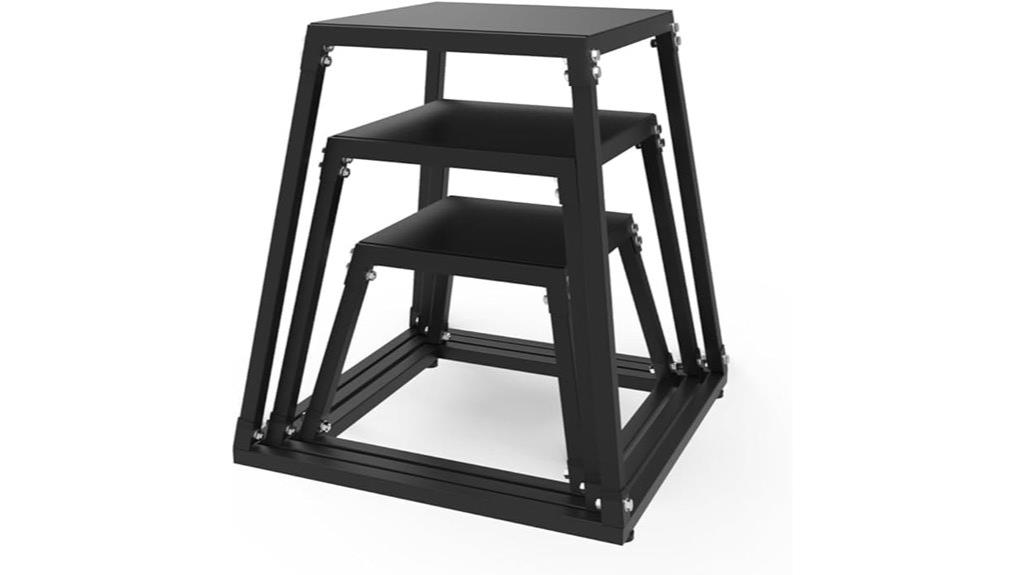 steel plyometric jump box