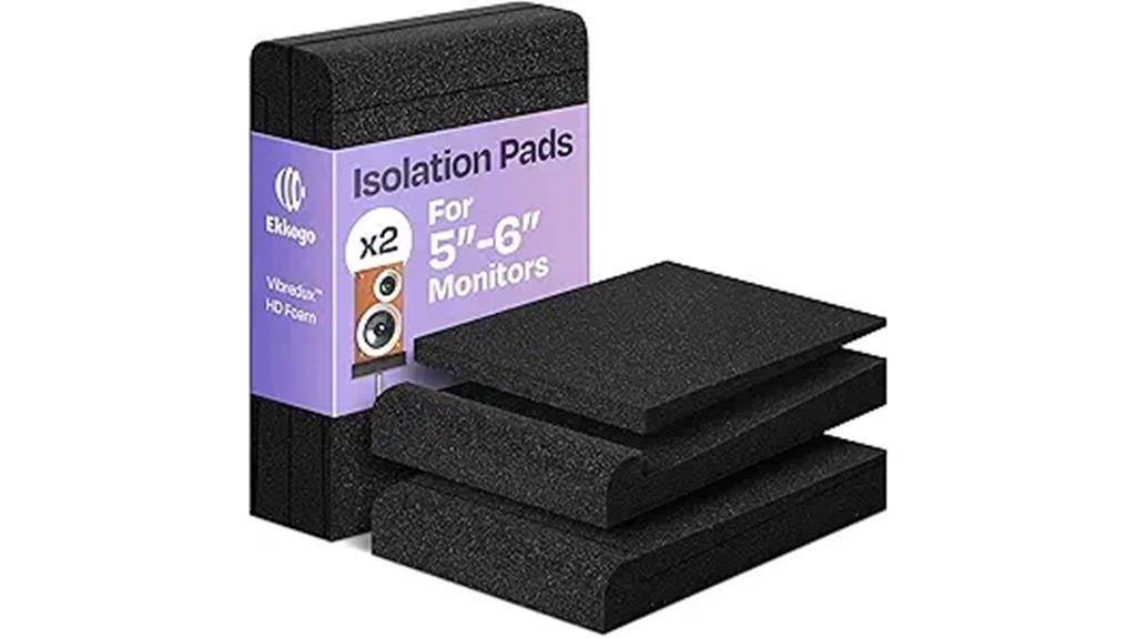 studio monitor isolation pads
