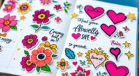 stylish stickers for planning