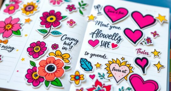 stylish stickers for planning