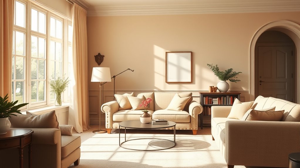 subtle elegant neutral contrast
