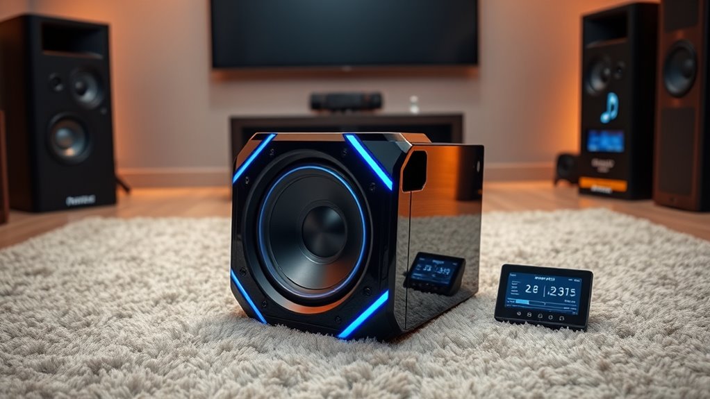 subwoofer features for sound